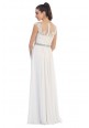 Beaded Lace Chiffon Long Gown